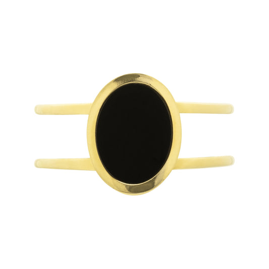 Black Oval Ring