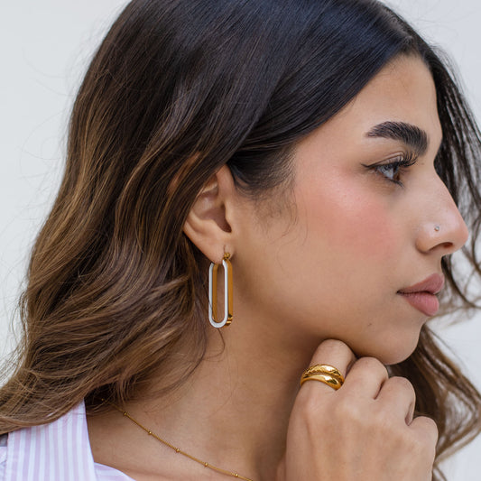 Hadley Earrings in Gold