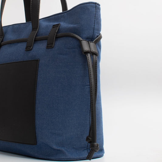 Abbie tote in Blue Denim