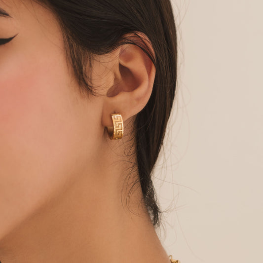 Diana earrings gold