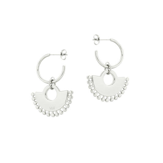 Sienna  earrings in sliver