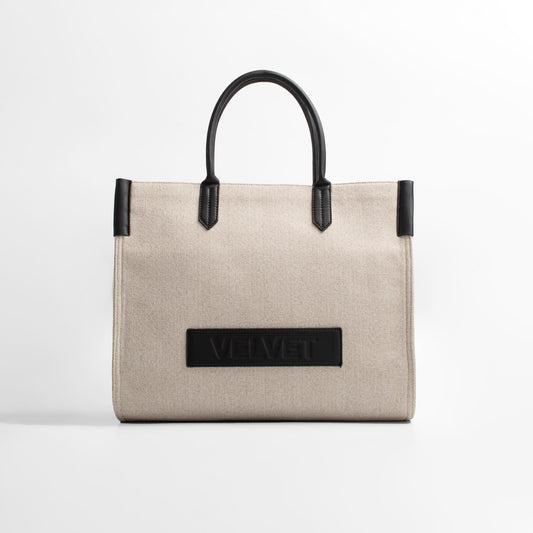 Sage Tote In off white