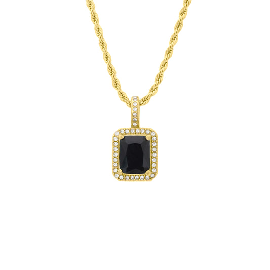 Julia necklace in black