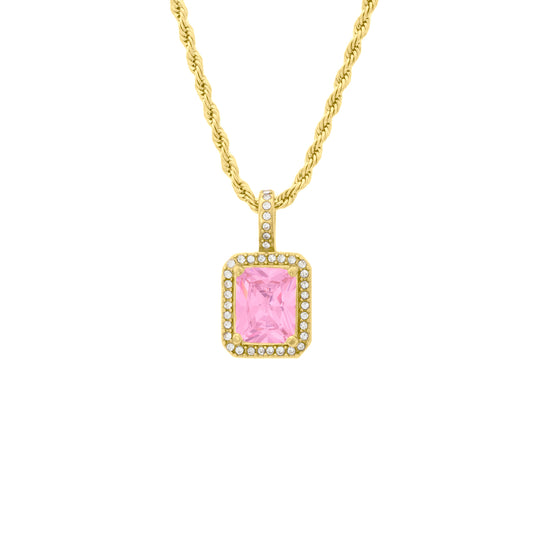 Julia necklace in pink