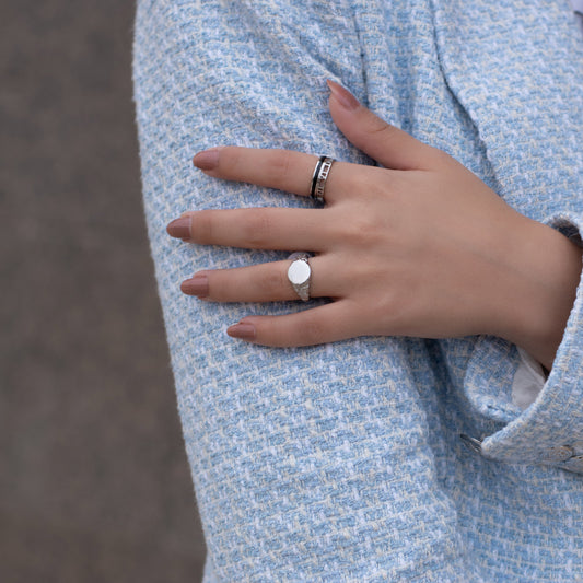 Snow Ring in silver