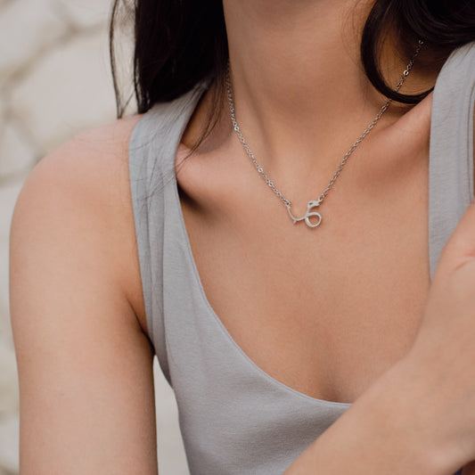 Love Necklace in sliver