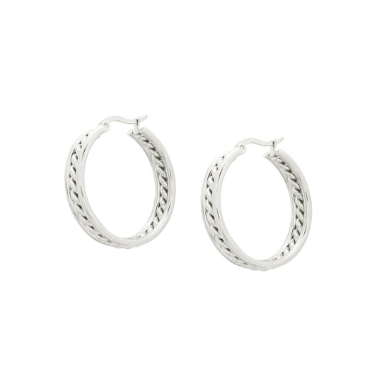 Fiji earrings in sliver