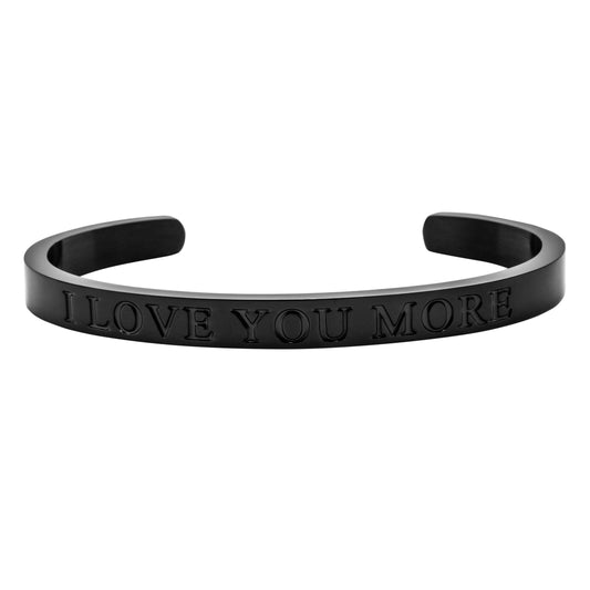 I love you more bracelet (Bold )