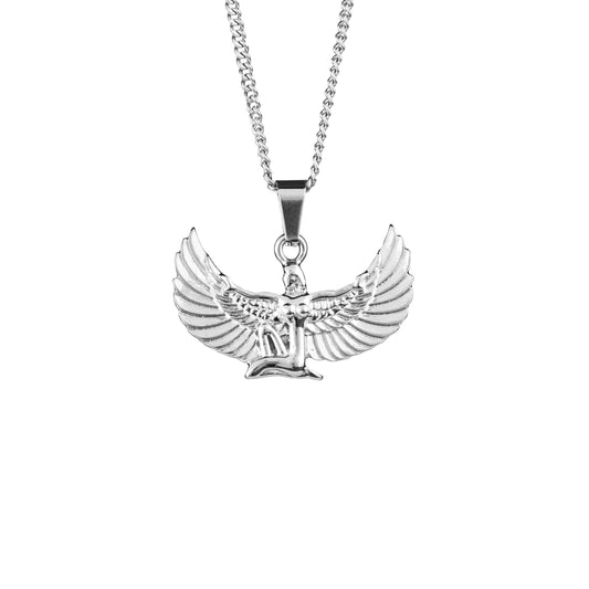 Egyptian goddess Necklace In silver