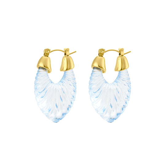 Emma Earrings in blue