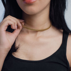 Arabella necklace in Gold