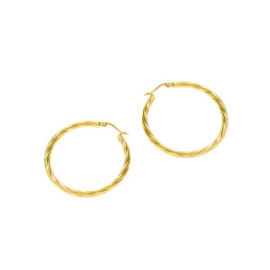 Helen earrings medium gold