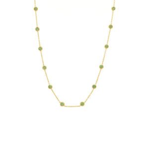 Dainty Olive Necklace ( Gold )