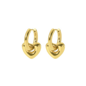 Lima earrings in gold