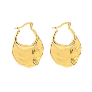 Devoted earrings in gold