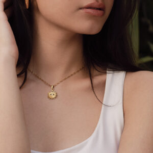Kacey necklace in Gold