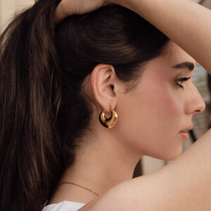 Skylar earrings in gold