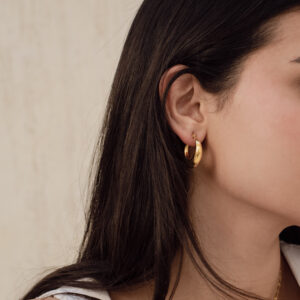 Chana earrings in gold
