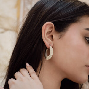 Ari earrings in sliver
