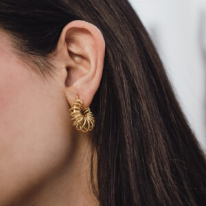 Jemima earrings in gold